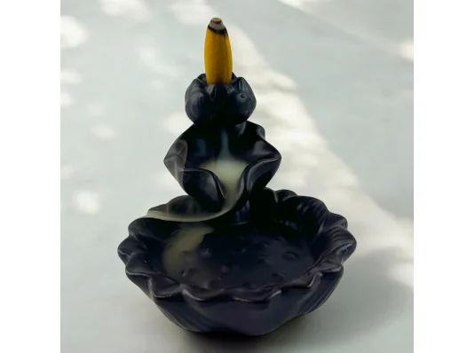 Подставка под благовония Back Flow «Лотос» (9.6×11.5×13.4 см) купить в интернет магазине подарков ПраздникШоп