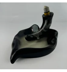 Подставка под благовония BackFlow «Черная Лилия» (6.6×9.5×11.5 см) купить в интернет магазине подарков ПраздникШоп