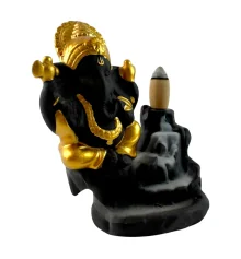 Подставка под благовония Back Flow «Ганеша» золото (11.2×9.5×6 см) купить в интернет магазине подарков ПраздникШоп