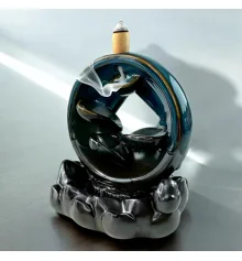 Подставка под благовония Back Flow «Круговорот Тишины» (17×19.5×12.5 см) купить в интернет магазине подарков ПраздникШоп