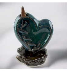 Подставка под благовония Back Flow «Сердце гармонии» (13.5×7.5×17.5 см) купить в интернет магазине подарков ПраздникШоп
