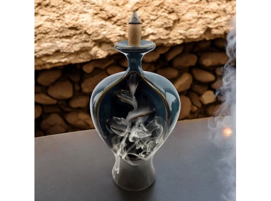 Подставка под благовония Back Flow «Танцующий дым» (18×10×10 см) купить в интернет магазине подарков ПраздникШоп