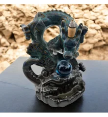 Подставка под благовония Back Flow «Дракон и магический шар» (16.5×13.5×10 см) купить в интернет магазине подарков ПраздникШоп