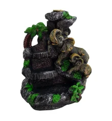 Подставка под благовония Back Flow «Слоны» (17×14.5×10.5 см) купить в интернет магазине подарков ПраздникШоп