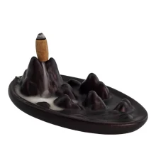 Подставка под благовония Back Flow «Туманная Гора» (15×7×6.5 см) купить в интернет магазине подарков ПраздникШоп