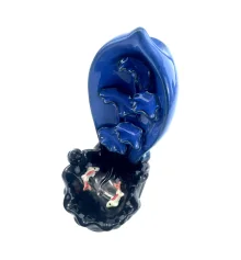 Подставка под благовония Back Flow «Лесная идиллия» синяя (19×11×9.8 см) купить в интернет магазине подарков ПраздникШоп