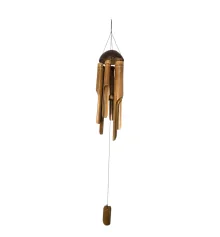 Музыка ветра из бамбука и кокоса (40 см) купить в интернет магазине подарков ПраздникШоп