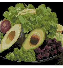 Алмазная картина Авокадо и зелень 30х30 (FZ3030-35) купить в интернет магазине подарков ПраздникШоп