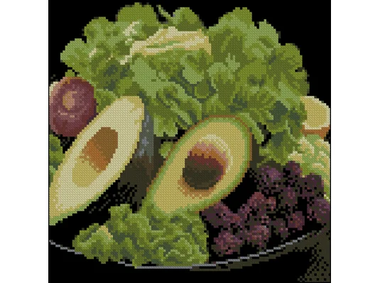 Алмазная картина Авокадо и зелень 30х30 (FZ3030-35) купить в интернет магазине подарков ПраздникШоп
