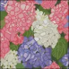 Алмазная картина Яркие гортензии 30х30 (YZ3030-01)
