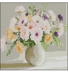 Алмазная картина Светлый букет 30х30 (YZ3030-04) купить в интернет магазине подарков ПраздникШоп