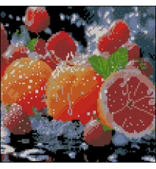Алмазная картина Цитрусовая свежесть 30х30 (YZ3030-07) купить в интернет магазине подарков ПраздникШоп