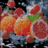 Алмазная картина Цитрусовая свежесть 30х30 (YZ3030-07)
