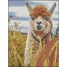 Алмазная картина Лама в горах 30х40 (FZ3040-01)