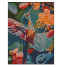 Алмазная картина Яркая птичка 30х40 (FZ3040-03) купить в интернет магазине подарков ПраздникШоп