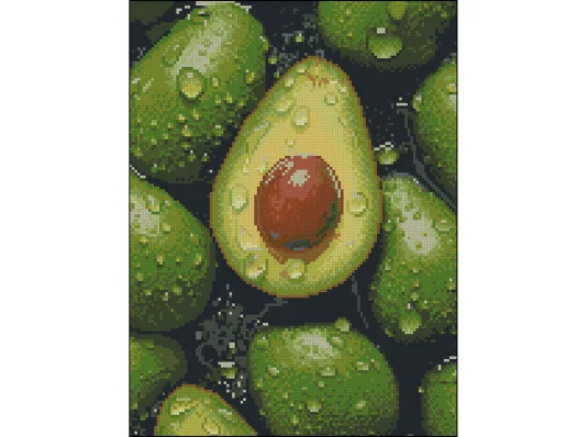 Алмазная картина Свежее авокадо 30х40 (FZ3040-07) купить в интернет магазине подарков ПраздникШоп