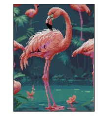 Алмазная картина Розовый фламинго 30х40 (FZ3040-11) купить в интернет магазине подарков ПраздникШоп