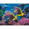 Алмазная картина Коралловые рыбки 30х40 (FZ3040-18)