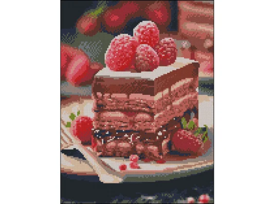 Алмазная картина Шоколадный десерт 30х40 (FZ3040-23) купить в интернет магазине подарков ПраздникШоп