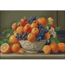 Алмазная картина Ваза с фруктами 30х40 (FZ3040-28) купить в интернет магазине подарков ПраздникШоп