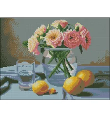 Алмазная картина Цветочный натюрморт 30х40 (FZ3040-36) купить в интернет магазине подарков ПраздникШоп