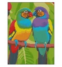 Алмазная картина Пара птиц 30х40 (FZ3040-37) купить в интернет магазине подарков ПраздникШоп