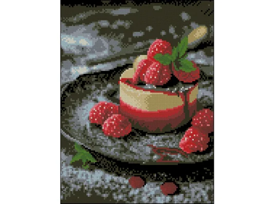 Алмазная картина Малиновый десерт 30х40 (ZAV3040-56) купить в интернет магазине подарков ПраздникШоп