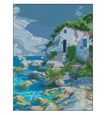 Алмазная картина Дом у моря 30х40 (ZAV3040-57) купить в интернет магазине подарков ПраздникШоп