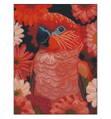 Алмазная картина Красный ара 30х40 (ZAV3040-64) купить в интернет магазине подарков ПраздникШоп