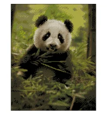 Алмазная картина Пушистая панда 40х50 (ZAV4050-48) купить в интернет магазине подарков ПраздникШоп
