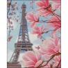 Алмазная картина Весенний Париж 40х50 (ZAV4050-54)