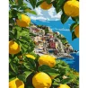 Картина по номерам Лимонный пейзаж 40х50 (VG018)
