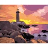 Картина по номерам Маяк на закате 40Х50 (VG035)