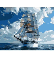 Картина по номерам Под парусом 40Х50 (VG037) купить в интернет магазине подарков ПраздникШоп