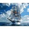Картина по номерам Под парусом 40Х50 (VG037)