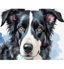 Картина по номерам Собачий портрет 40Х50 (VG038) купить в интернет магазине подарков ПраздникШоп