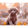 Картина по номерам Осенняя собачка 40Х50 (VG041)