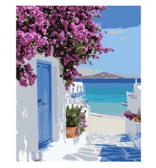 Картина по номерам Греческое утро 40Х50 (VG044) купить в интернет магазине подарков ПраздникШоп