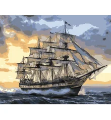 Картина по номерам Корабель в открытом море 40Х50 (VG051) купить в интернет магазине подарков ПраздникШоп