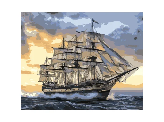 Картина по номерам Корабель в открытом море 40Х50 (VG051) купить в интернет магазине подарков ПраздникШоп