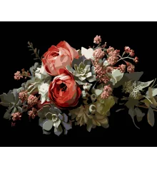 Картина по номерам Осенняя композиция на черном фоне 40х50 (AH1270) купить в интернет магазине подарков ПраздникШоп