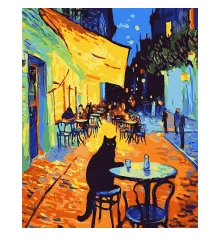 Картина по номерам SANTI Ван Кот 40х50 см купить в интернет магазине подарков ПраздникШоп