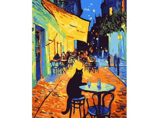 Картина по номерам SANTI Ван Кот 40х50 см купить в интернет магазине подарков ПраздникШоп