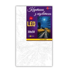 Картина по номерам SANTI Украинские степи 30х50 см LED подсветка купить в интернет магазине подарков ПраздникШоп