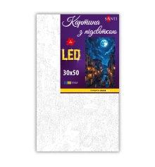 Картина по номерам SANTI Очаровательная Венеция 30х50 см LED подсветка купить в интернет магазине подарков ПраздникШоп