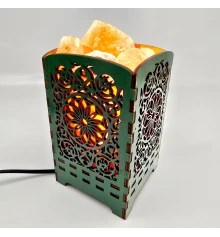 Соляная лампа из гималайской соли «Мандала света» (21×10.8×10.8 cм) купить в интернет магазине подарков ПраздникШоп