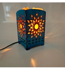 Соляная лампа из гималайской соли «Сияние солнца» (21×10.8×10.8 cм) купить в интернет магазине подарков ПраздникШоп