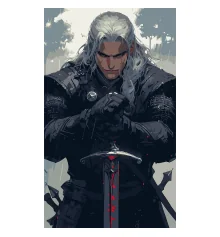 Картина по номерам SANTI Ведьмак 30х50 см купить в интернет магазине подарков ПраздникШоп