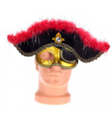 Шляпа-маска "Пират маскарад" купить в интернет магазине подарков ПраздникШоп
