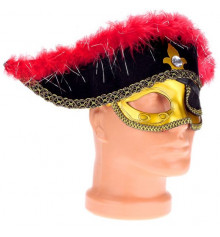 Шляпа-маска "Пират маскарад" купить в интернет магазине подарков ПраздникШоп